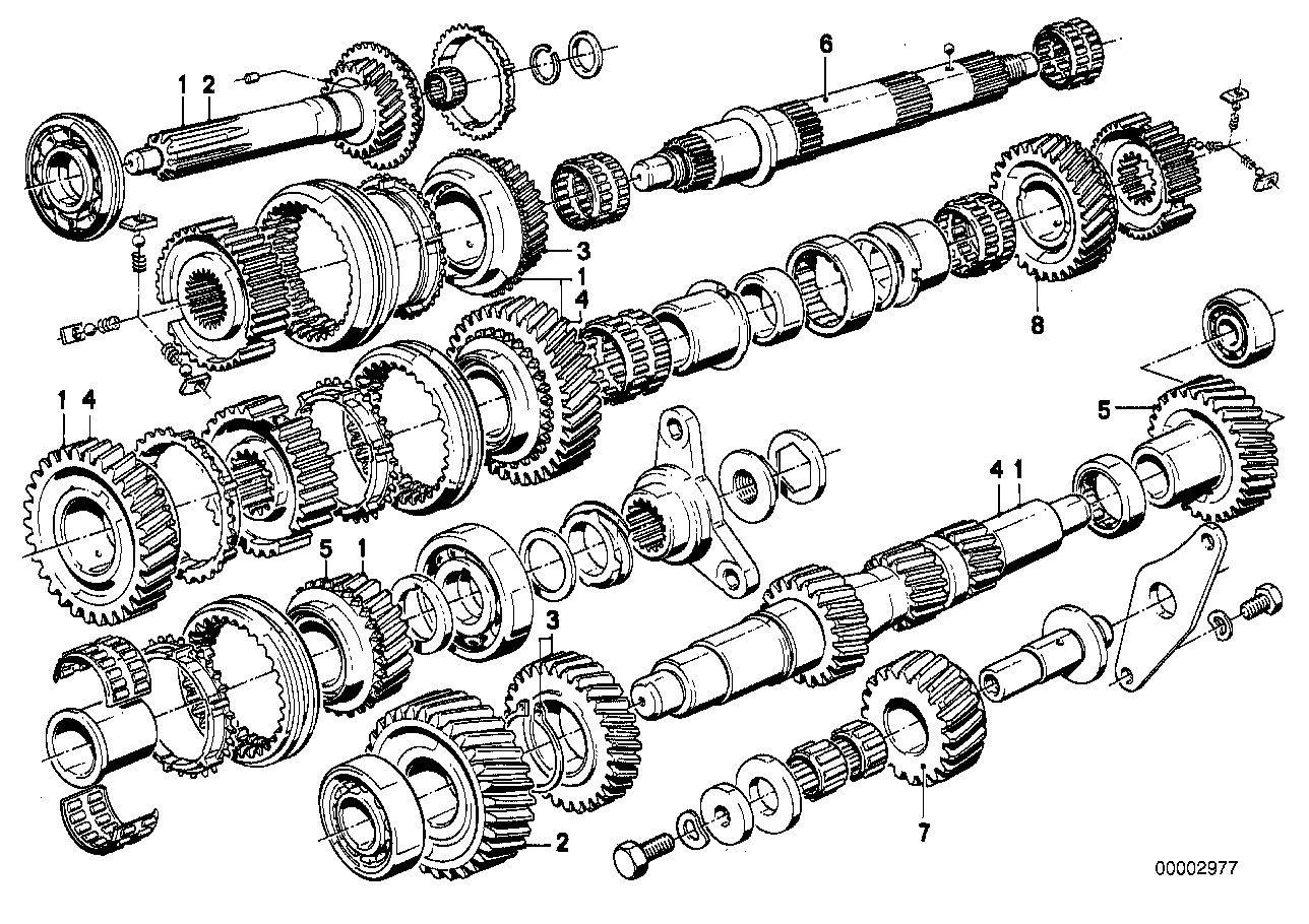 Getrag 265/6 Tekerl.seti par./Onar.seti