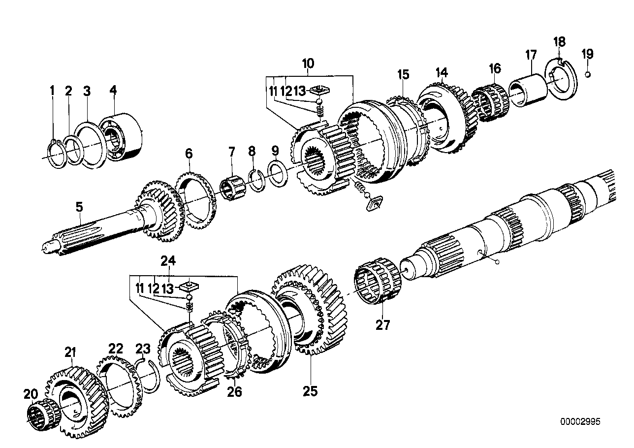 Getrag 280 Radsatzteile