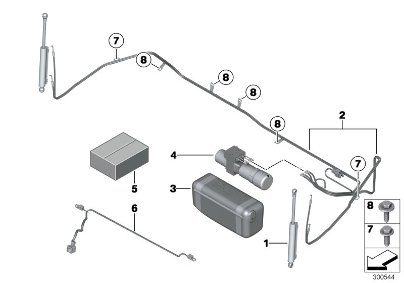 Sufflett hydraulisk