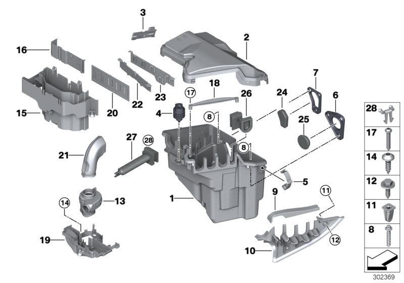 Control unit box