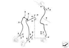 制动管路 前部 ABS