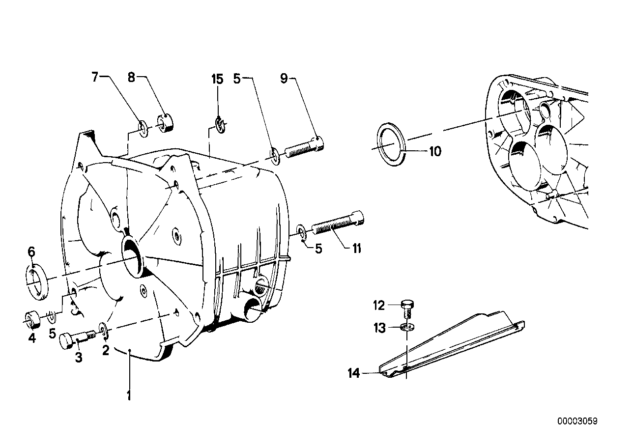 ミッション ハウジング/取付部品/シール