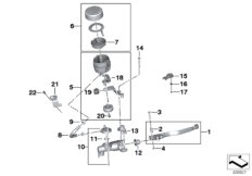 単体部品 ブレーキレバーフィッティング