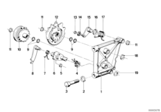 Internal shifting parts/shifting cam