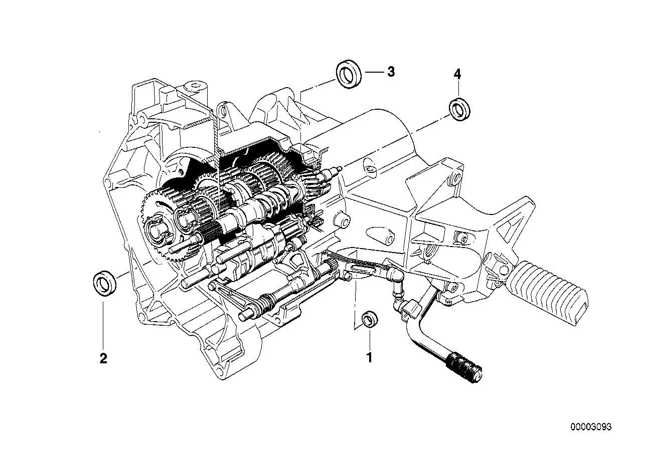 Getriebe/Wellendichtring