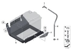 固定部/取付け部品 セカンド.バッテリー用