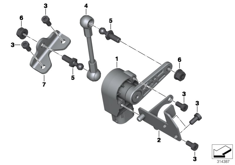 Sensor di altezza