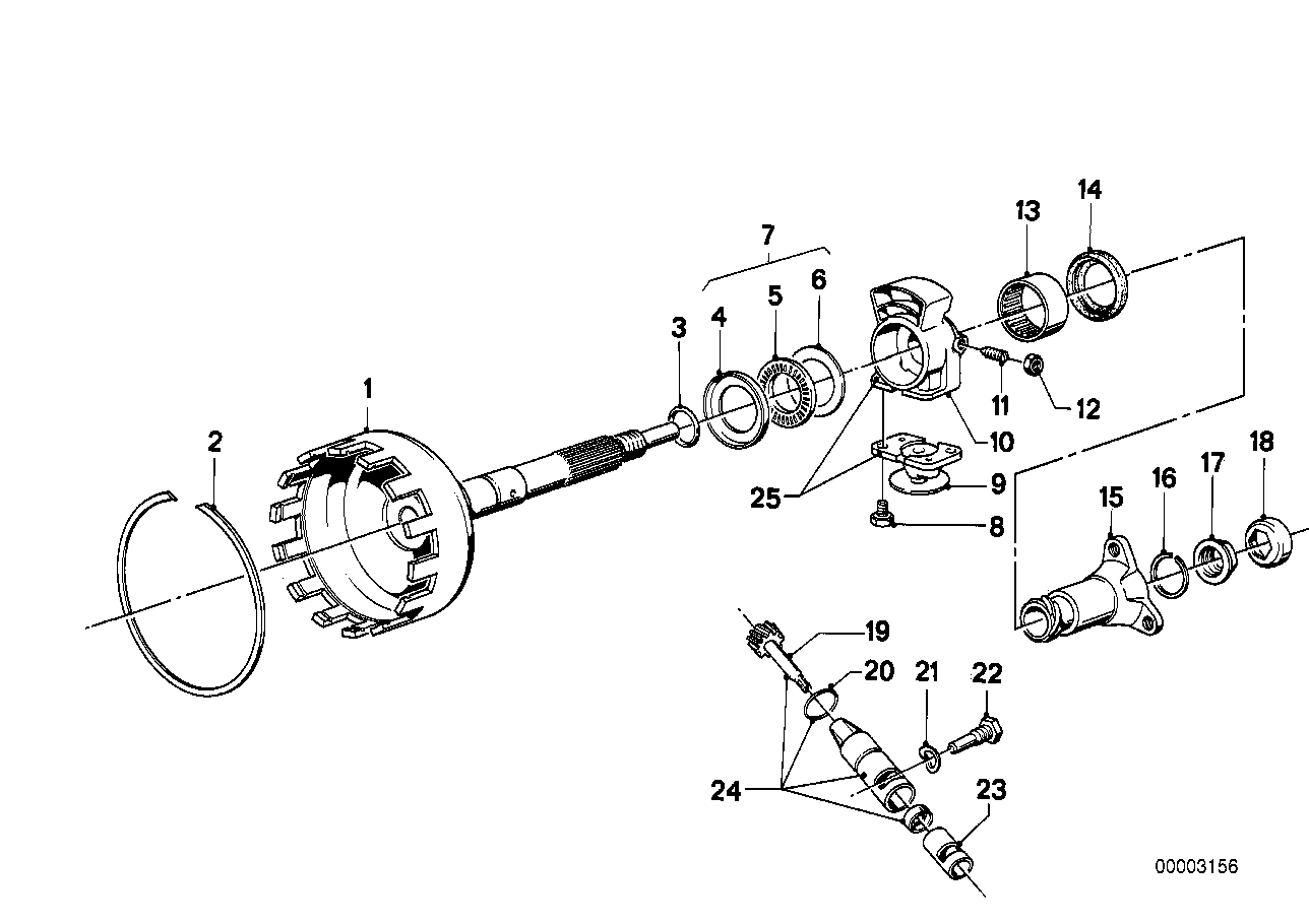 ZF 3HP22 Выходная часть