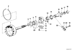 ZF 3hp22 output