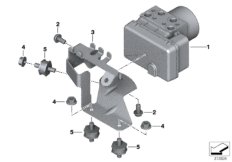 Pressure modulator ABS