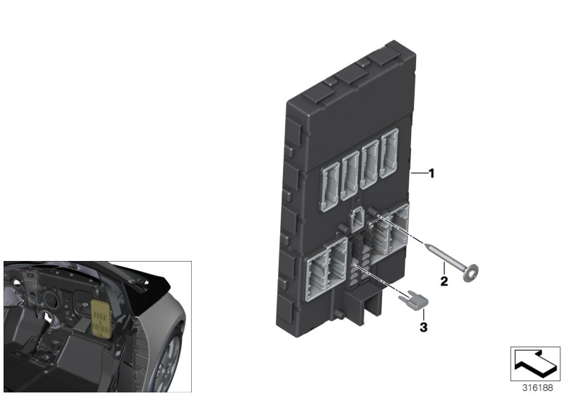 控制单元 Body Domain Controler BDC