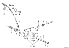 ZF 3hp22 gear shift/parking lock