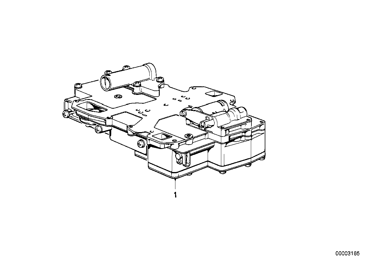 ZF 3HP22 Μονάδα επιλογής