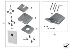 Fastening parts, Navigator IV