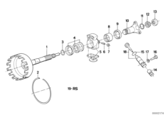 ZF 3HP22 Έξοδος