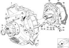 ZF 4hp22/24 housing parts/lubric.system