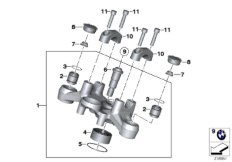 Upper fork cross brace