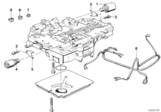 ZF 4hp22/24-EH boit.comman.+piec.a mont.