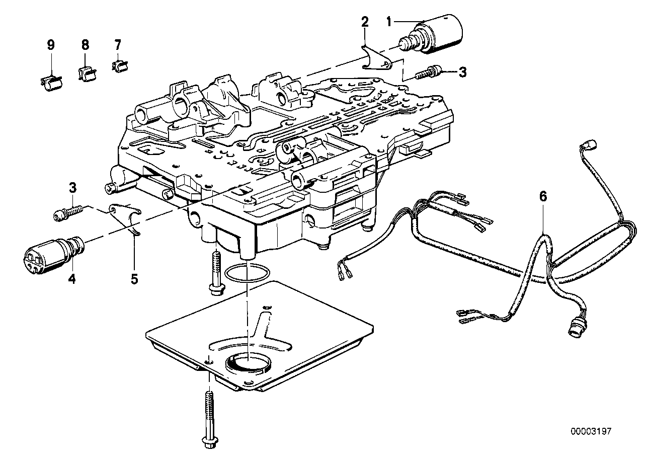 ZF 4HP22/24-EH Schaltgerät + Anbauteile