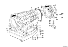 ZF 4HP22/24 Gehäuseteile/Ölwanne