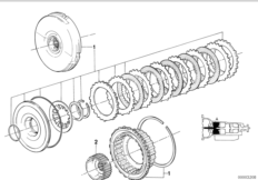 ZF 4HP22/24 구동 클러치 A