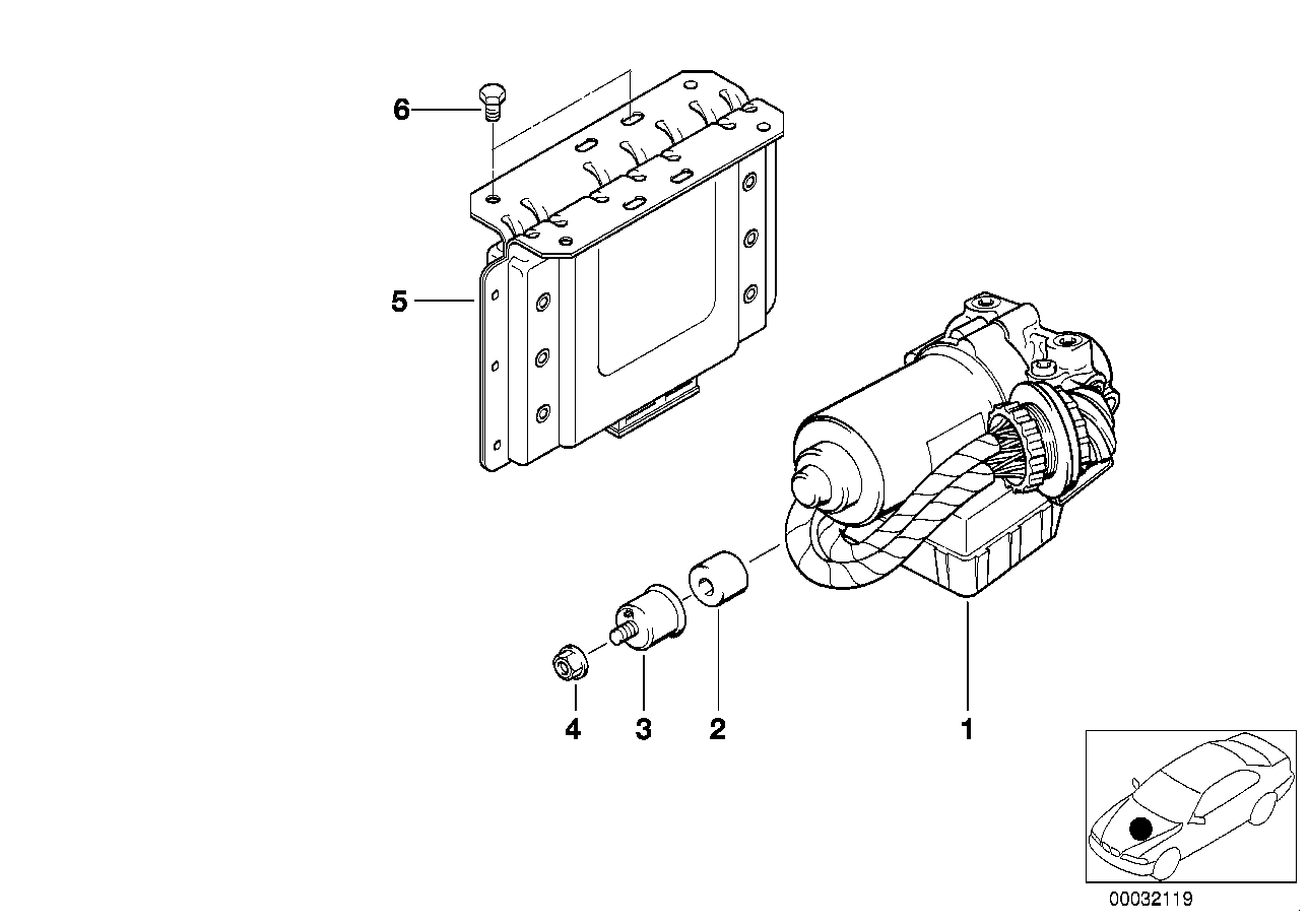 Agregat hydrauliczny ABS/ASC+T