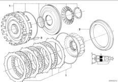 ZF 4HP22/24 Sprzęgło hamulcowe D