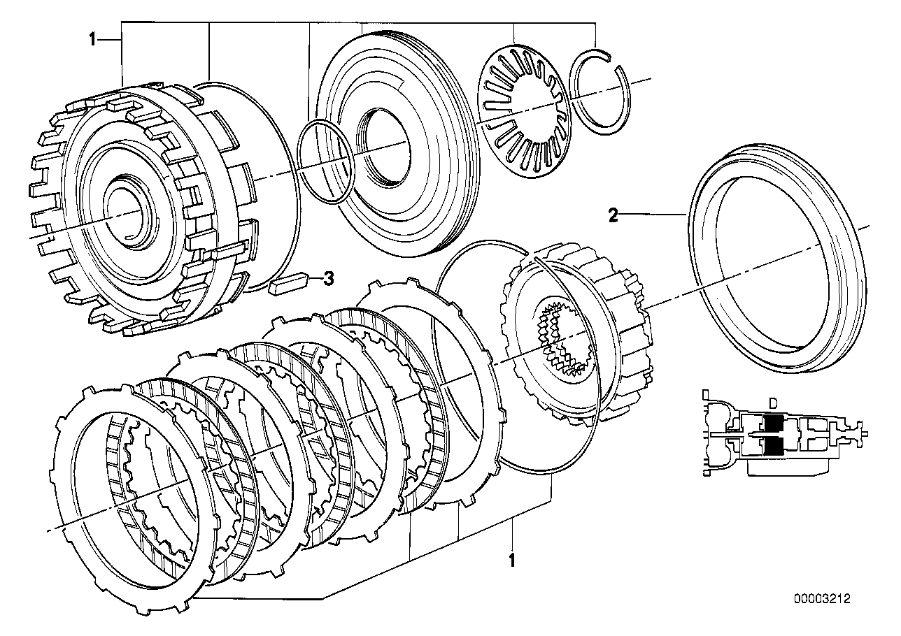 ZF 4HP22/24 Φρένο D