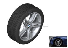 Winter wheel&tyre, M star spoke 400M