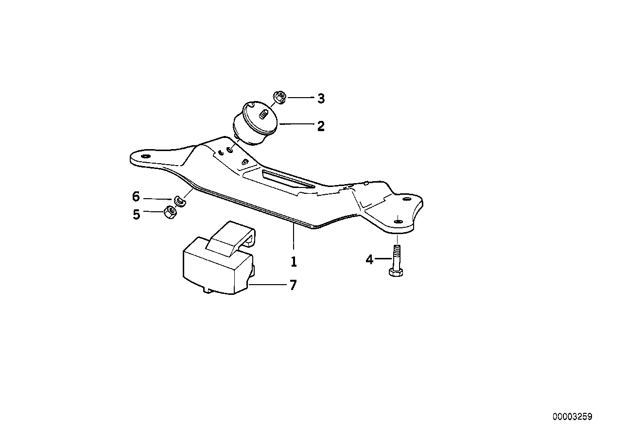 Getriebeaufhängung