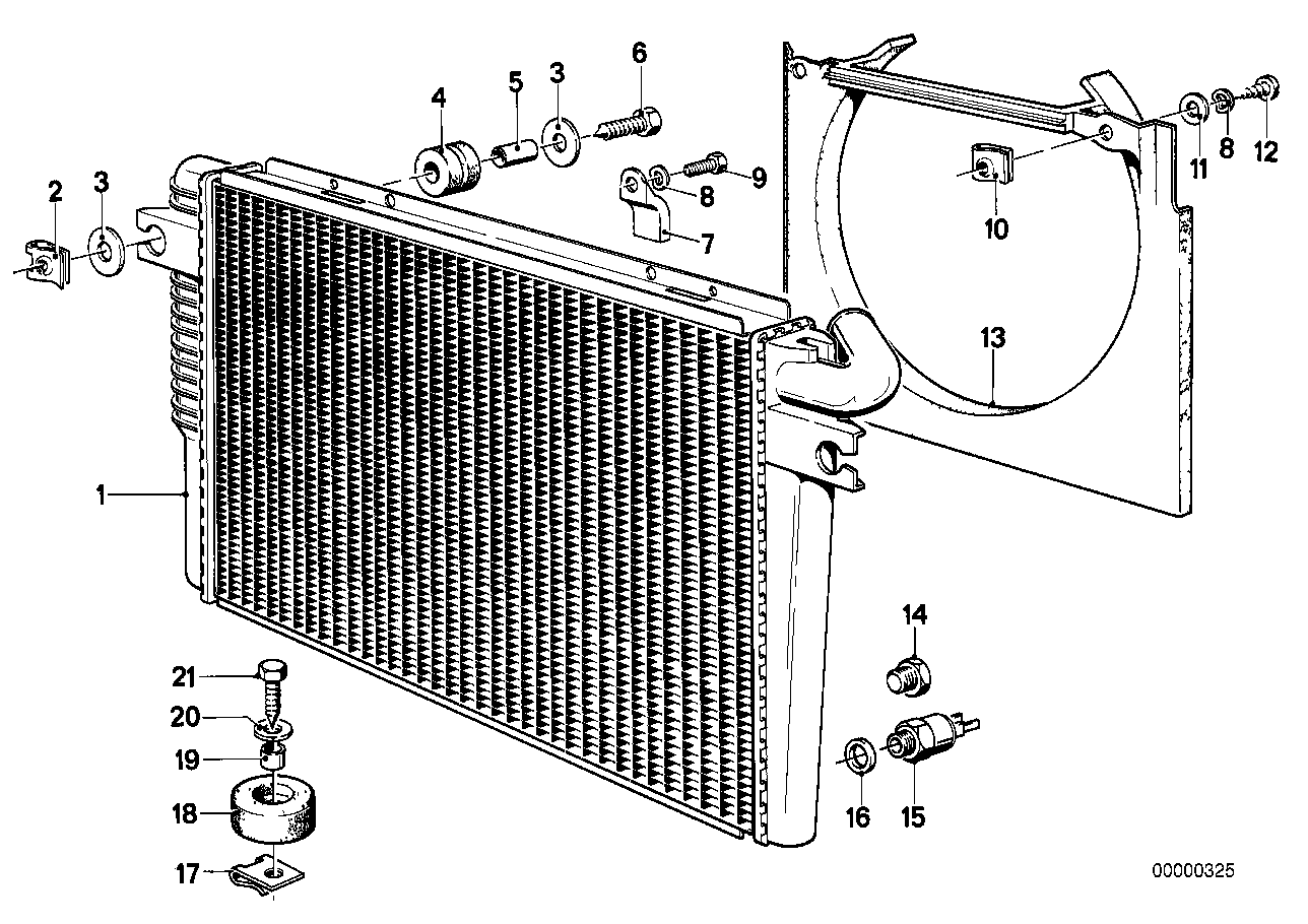 Radiateur/cadre