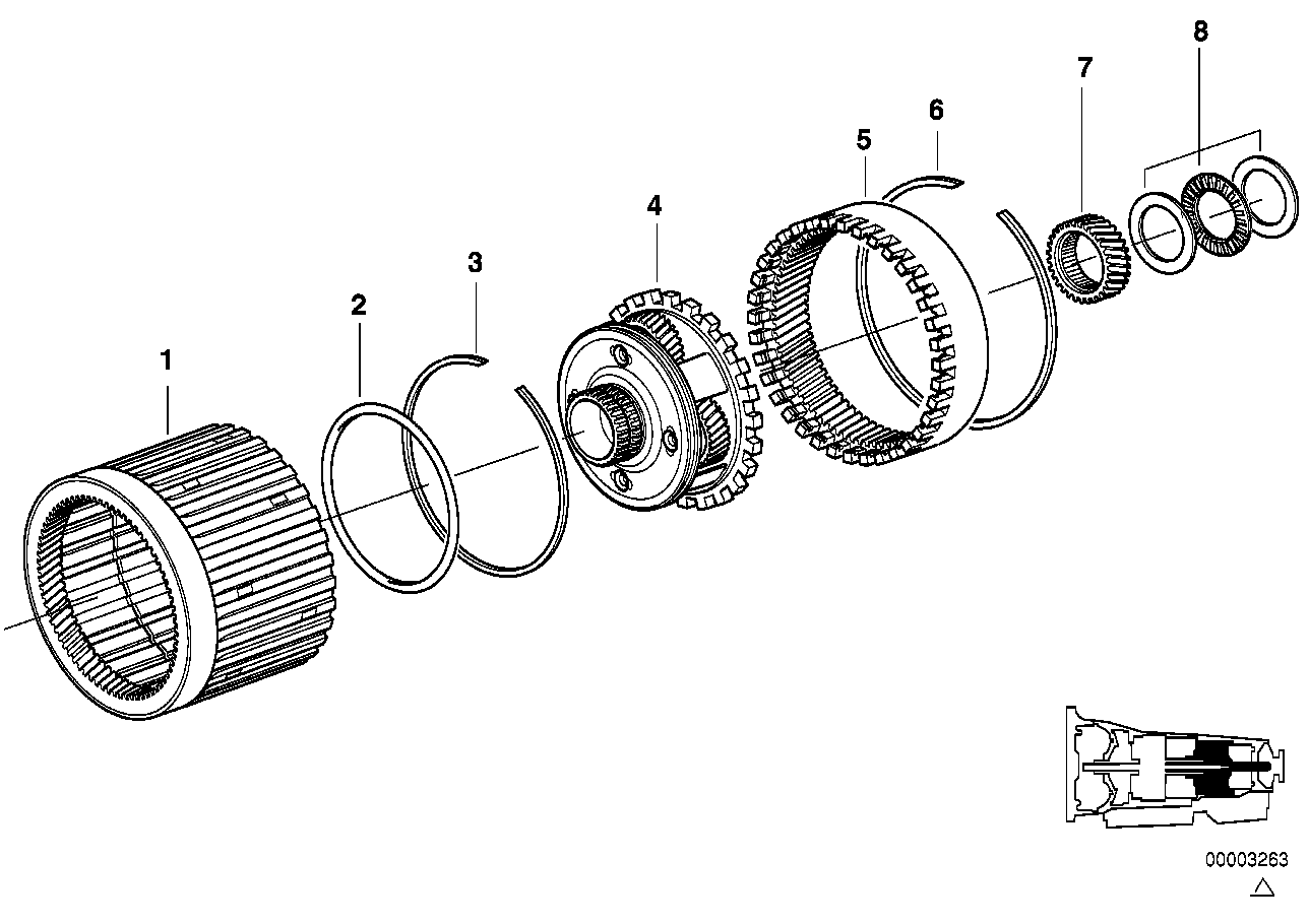 A5S560Z Planetenradsatz I