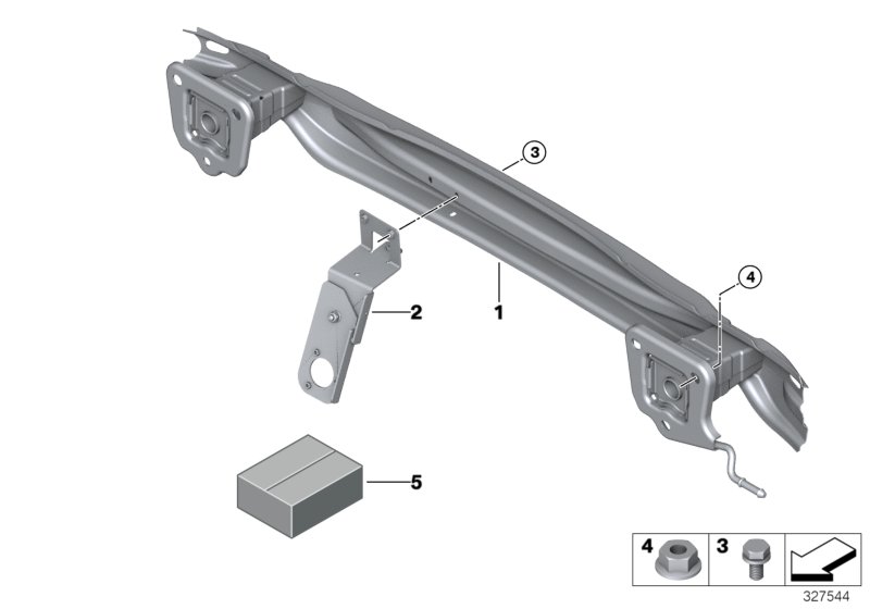 Retrofit, preparation, rear rack