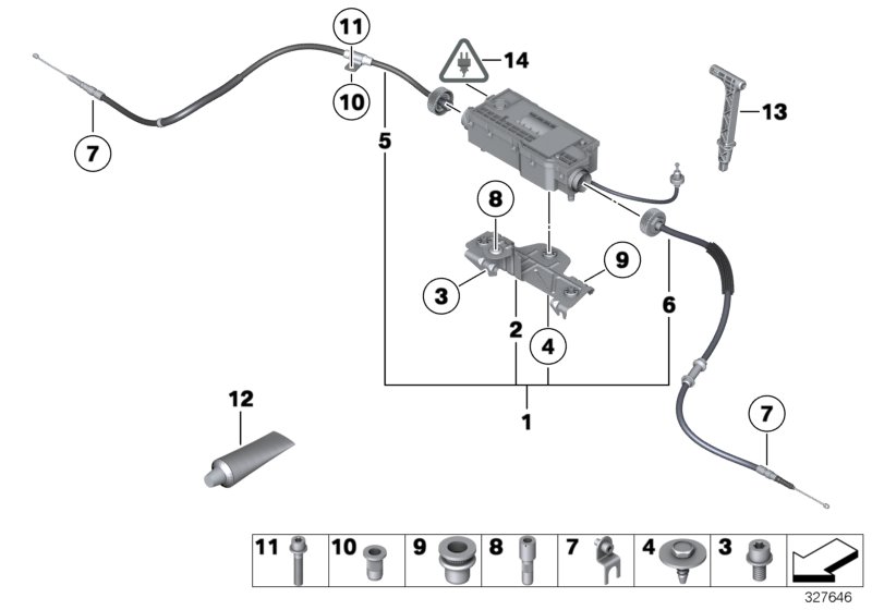 Parking brake/actuator