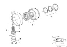 A5S310Z Antriebskupplung B/Bremsband C2