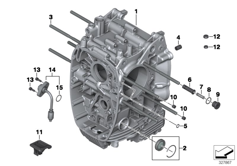 Motor gövdesi