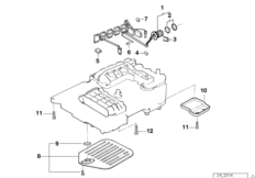 A5S310Z pezzi montabili appar.di comand.