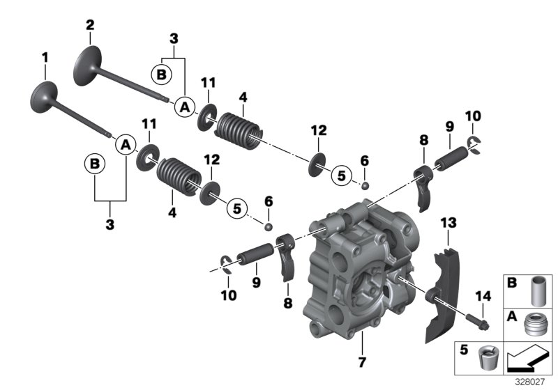 Ventilstyrning - ventil-insug/avgas