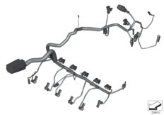 Engine wiring harness