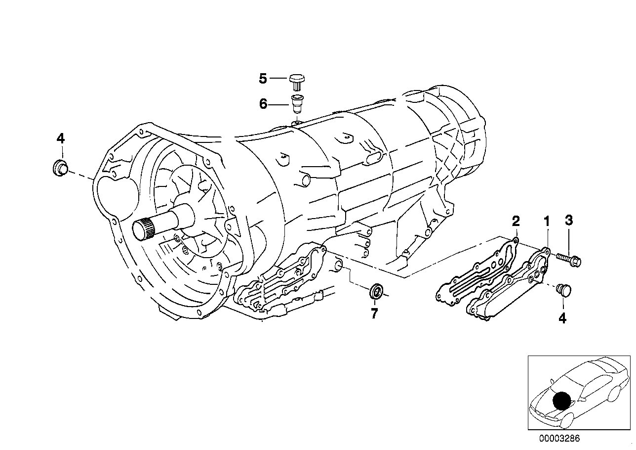 A5S560Z Getriebegehäuse