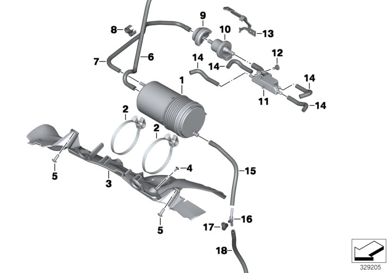 Activated Charcoal Filter/FUEL VENTILAT