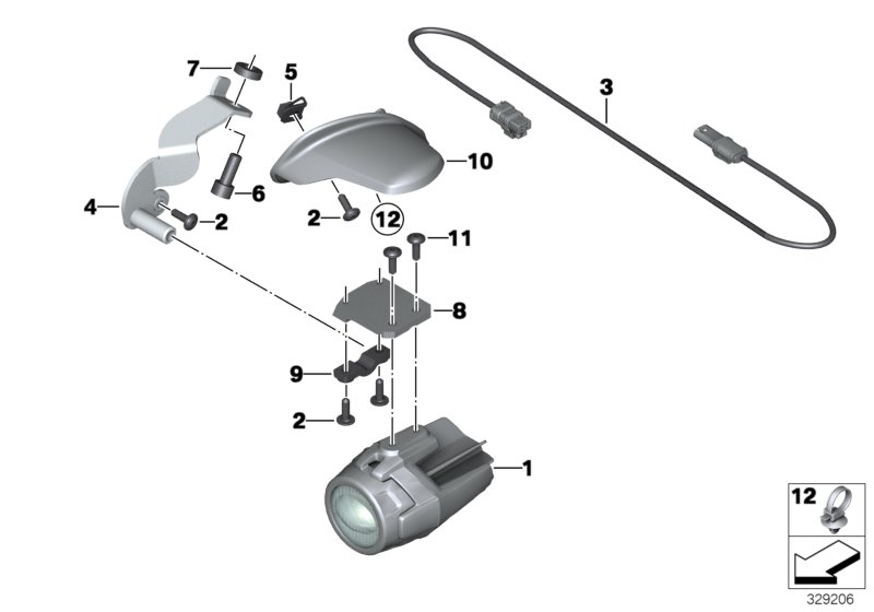 LED 辅助大灯