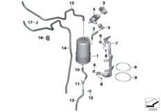 Aktivkohlefilter/Anbauteile