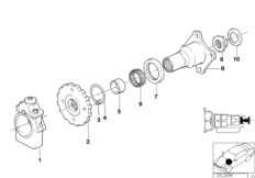 ZF 4hp22/24-h sortie