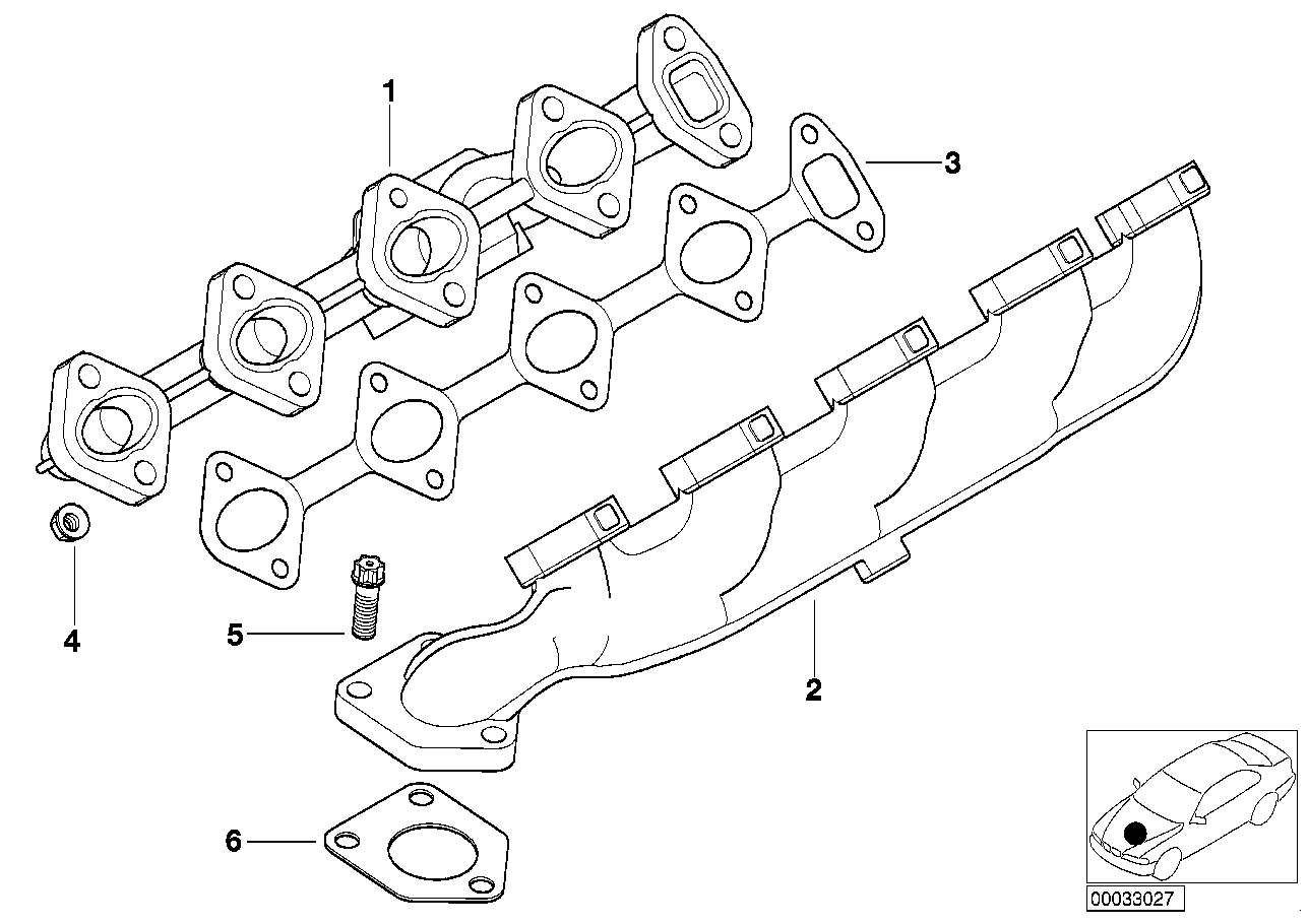 Exhaust manifold-AGR