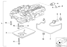 ZF 4h22/24-h schakelbrein+aanbouwdelen