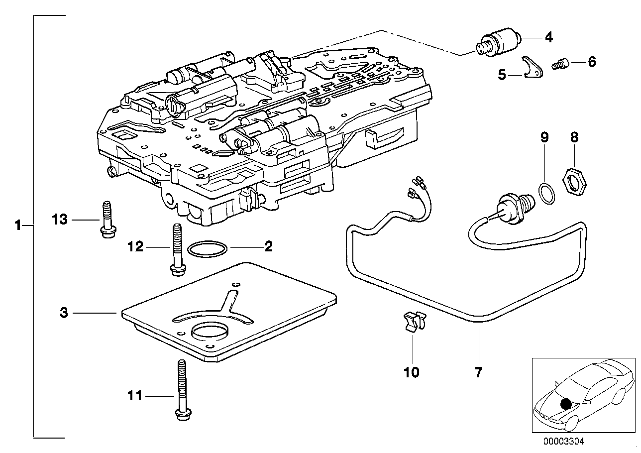 ZF 4HP22/24-H C ユニット+取付部品