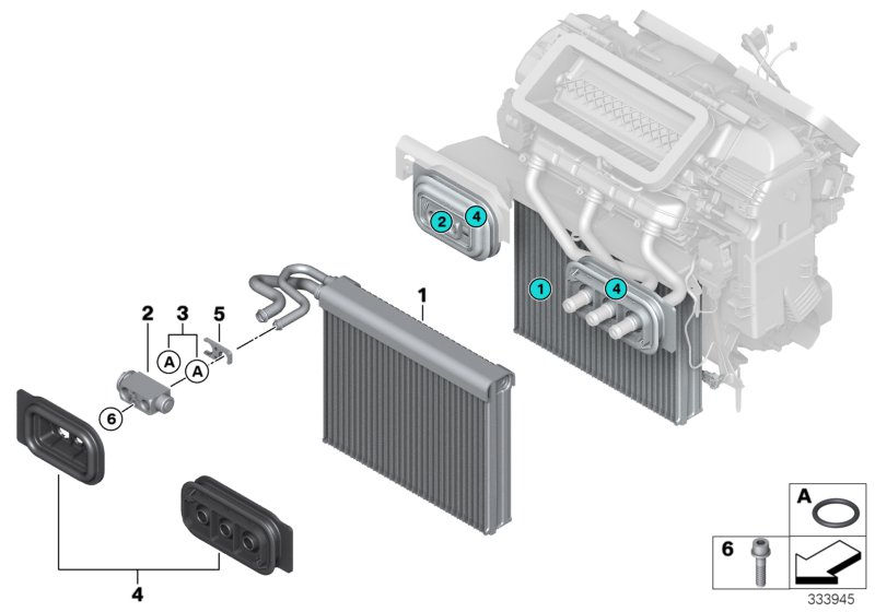 Evaporator / Expansion valve