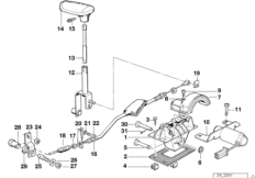 Pièces de cde de boite automatique