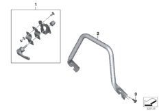 Mounting parts, BMW Navigator